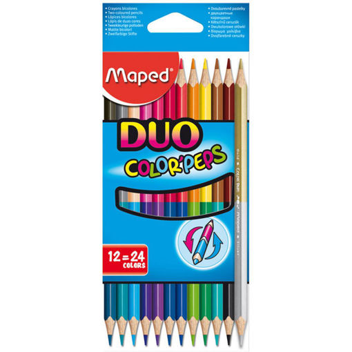 Picture of MAPED PENCIL COLOURS DUO X12